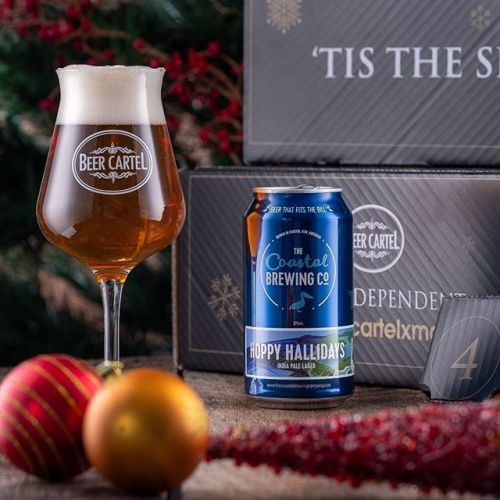 Beer Cartel Advent Calendar Day 4: Hoppy Halliday’s India Pale Lager⠀