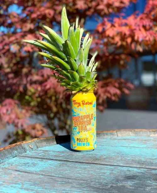 Tiny Rebel/Polly’s Brew Pineapple Express IPA