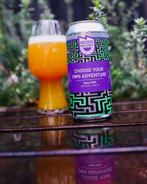 Deeds Brewing Choose Your Own Adventure Hazy DIPA 440ml Can