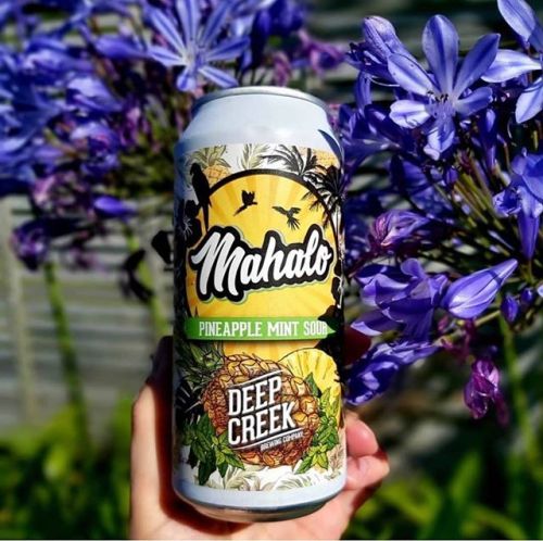 Deep Creek Mahalo Pineapple Mint Sour⠀