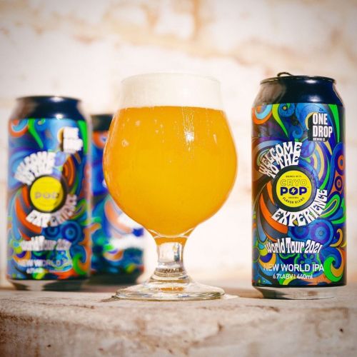 One Drop Welcome To The Cryopop Experience IPA 440ml Can