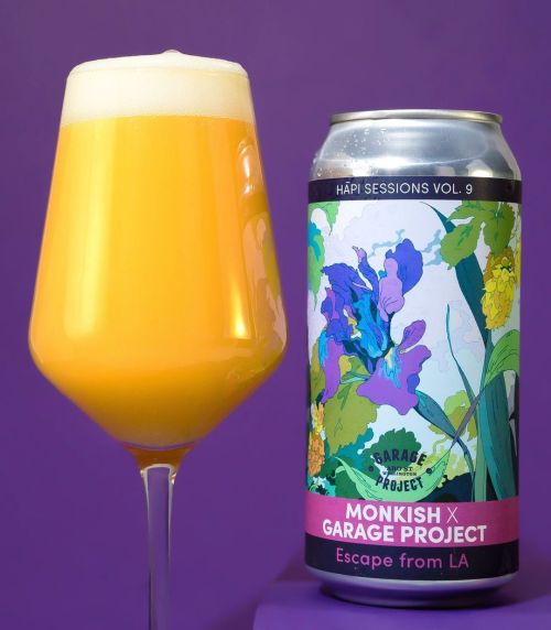 Garage Project/Monkish Hapi Sessions Vol. 9 Escape from LA East Coast Hazy IPA