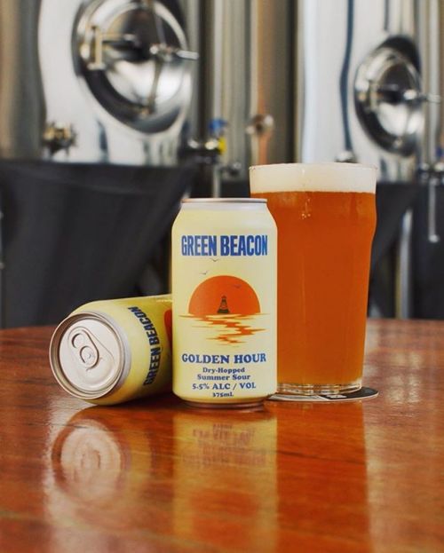 Green Beacon Golden Hour Summer Sour⠀ ⠀