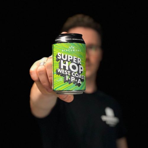 Blackman’s Same Day Super Hop West Coast IPA⠀