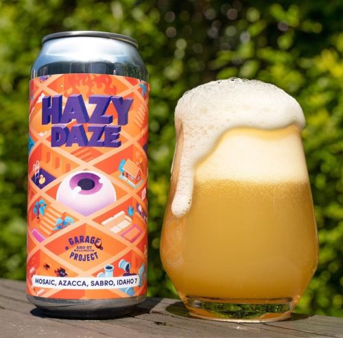 Garage Project Hazy Daze Vol.9 Mosaic, Azacca, Sabro, Idaho Hazy Pale Ale 440ml Can