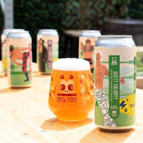 Brew York Scotty Too Hoppy Cryo Pop Idaho 7 Pale Ale 440ml Can