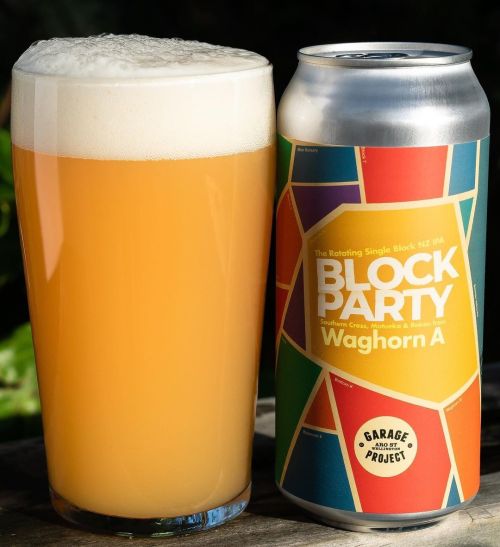 Garage Project Block Party Waghorn A Single Origin NZ Hopped IPA