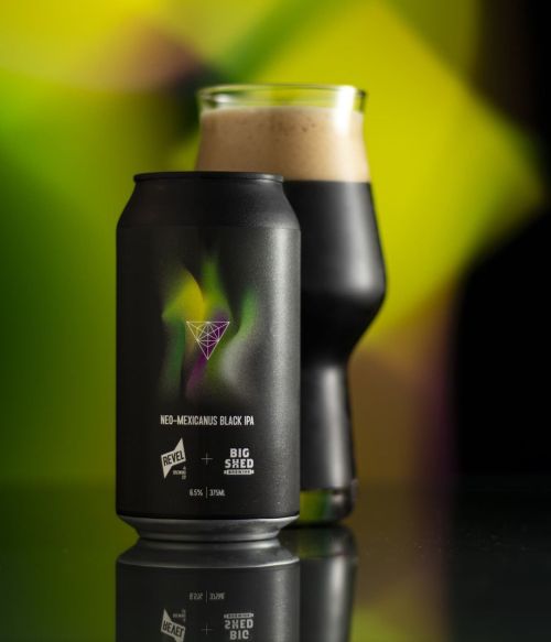 Revel/Big Shed Neo-Mexicanus Black IPA 375ml Can