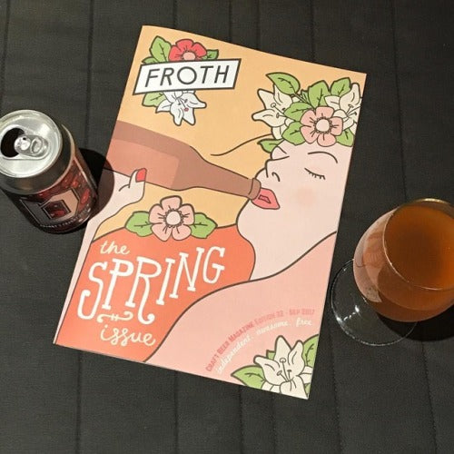 Getting my Gose on while reading the latest from @frothbeermag.