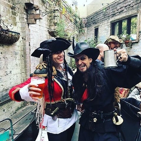 These legends are enjoying the kickoff to The Quarryman Hotel’s @sydney_beer_week event Pork & Pirates 2017!
