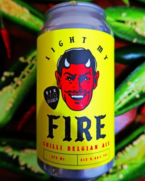 Six String Light My Fire Chilli Belgian Pale Ale
