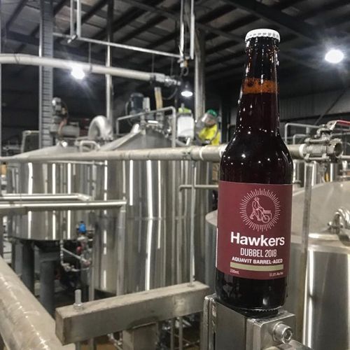 Hawkers Aquavit Barrel-Aged Dubbel 2018