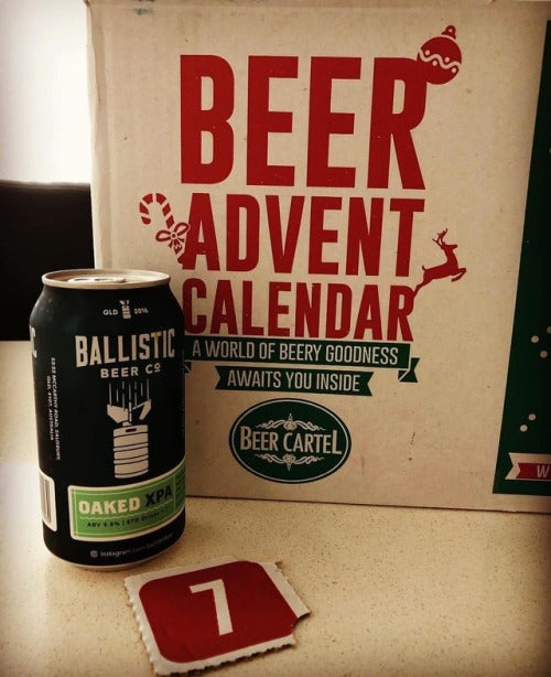 Beer Cartel Beer Advent Calendar Day 7: Ballistic Driftwood XPA (Extra Pale Ale)