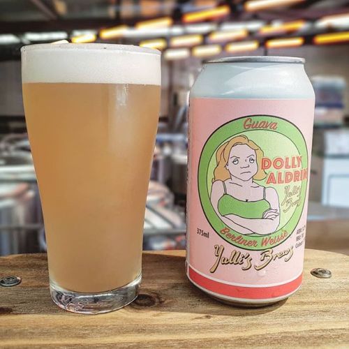Yulli’s Dolly Aldrin Guava Berliner Weisse