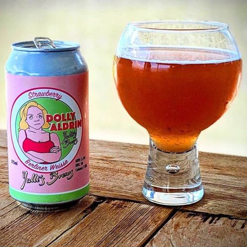 Yulli’s Dolly Aldrin Plum Berliner Weisse⠀