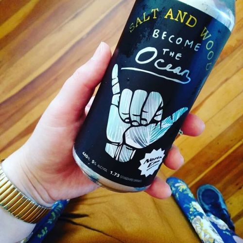 North End Salt and Wood Become the Ocean Gose⠀