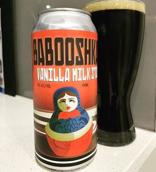Hargreaves Hill Babooshka Vanilla Milk Stout⠀