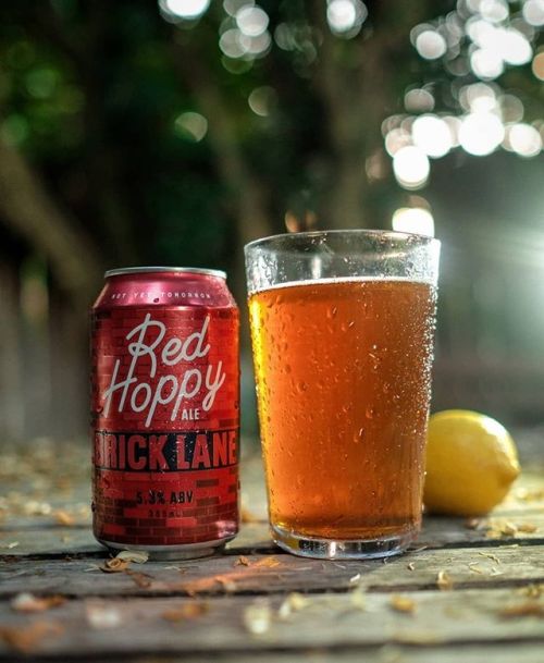 Brick Lane Red Hoppy Ale⠀