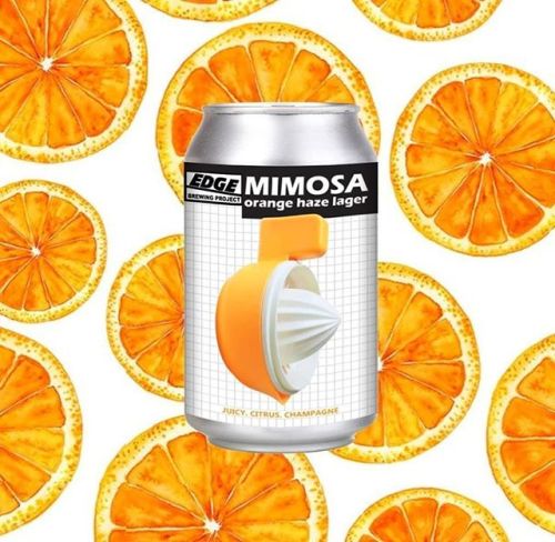 Edge Mimosa - Orange Haze Lager⠀