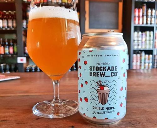 Stockade Double NEIPA Berries & Cream⠀