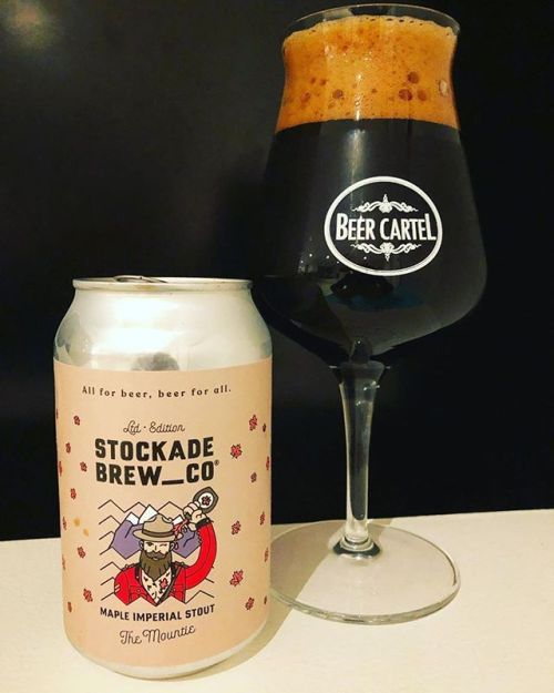Stockade The Mountie Maple Imperial Stout 330ml Can⠀