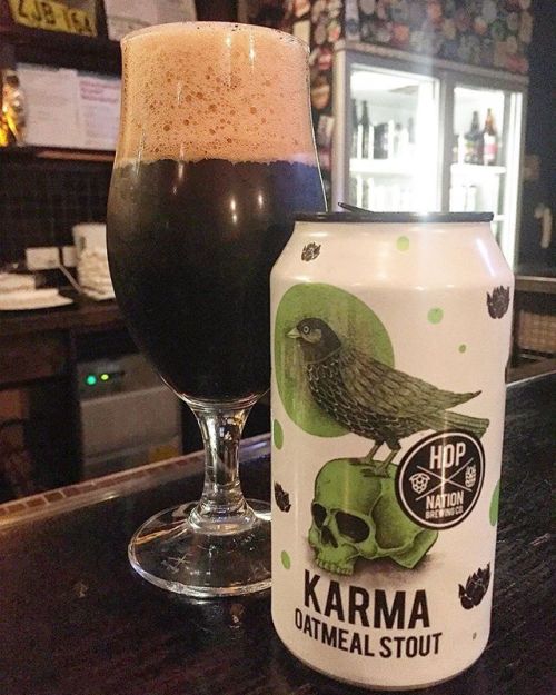 Hop Nation Karma Oatmeal Stout⠀