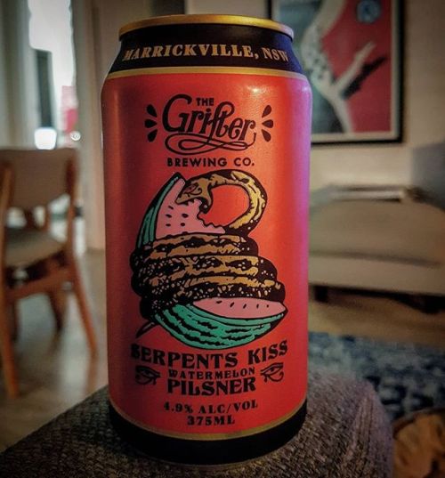 The Grifter Serpents Kiss Watermelon Pilsner⠀