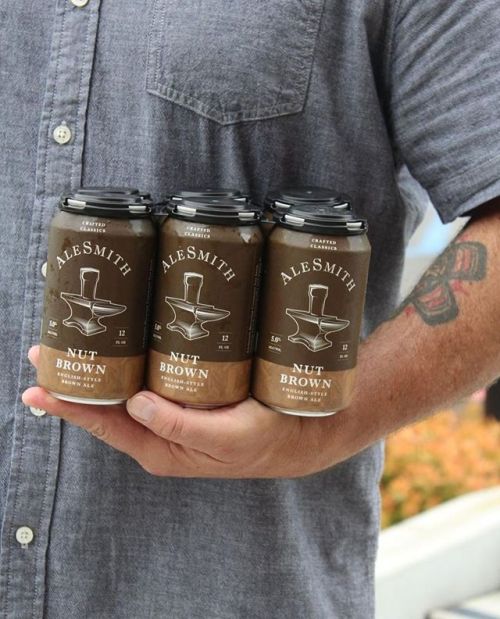 AleSmith Nut Brown Ale (355ml Can)⠀