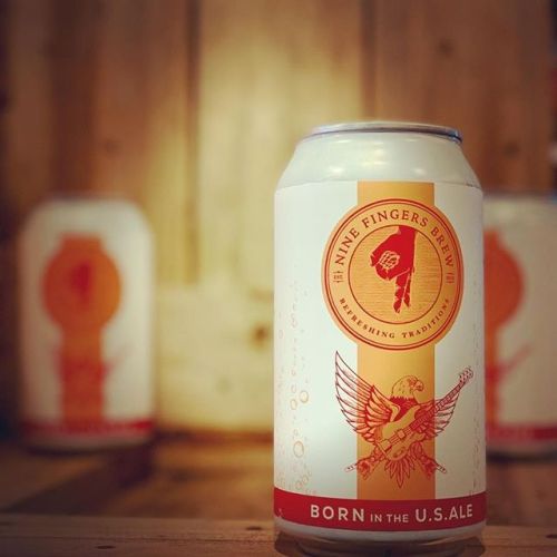 Nine Fingers Born In the US Ale⠀