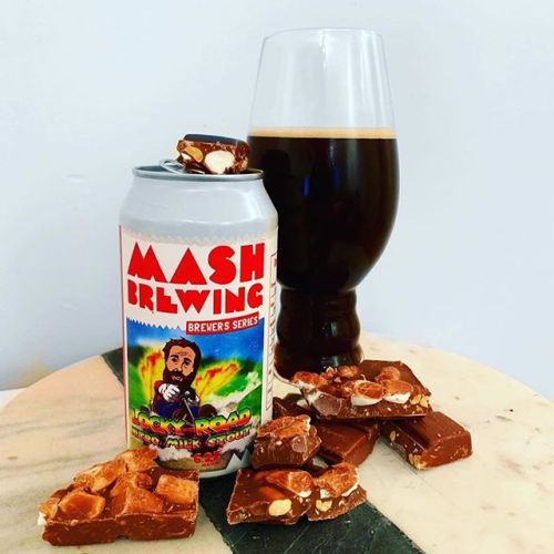 Mash Locky Road Nitro Milk Stout⠀