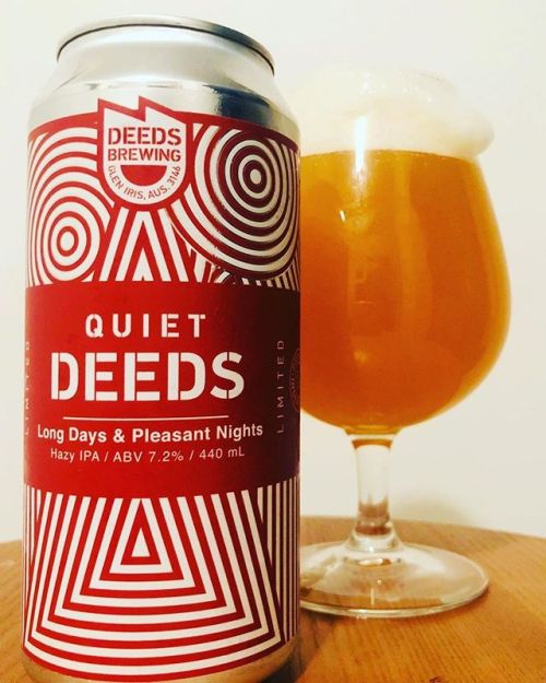 Quiet Deeds Long Days & Pleasant Nights NEIPA⠀