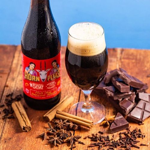 Mountain Goat / Garage Project Horn Please Chili Chai Imperial Stout⠀