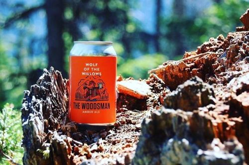 Wolf of the Willows The Woodsman Amber Ale⠀