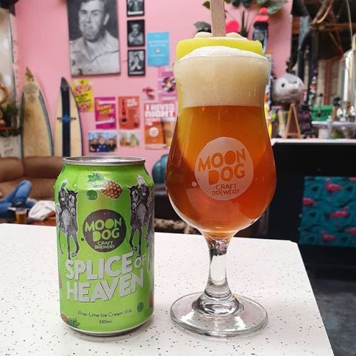 Moon Dog Splice of Heaven Pine Lime Ice Cream IPA 330ml Can⠀