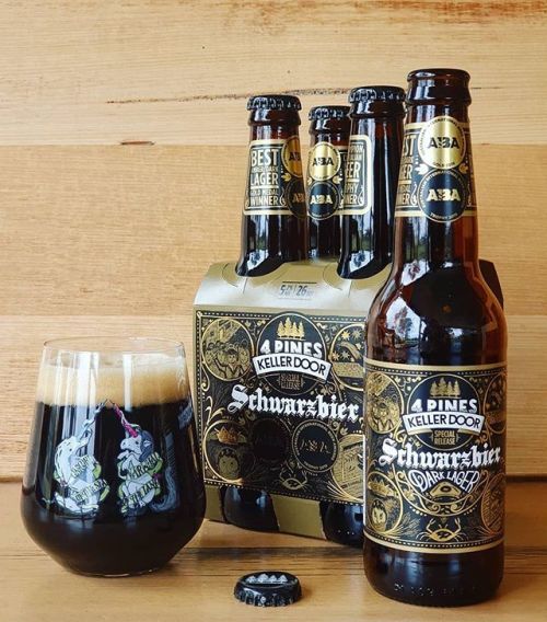 4 Pines Keller Door: Schwarzbier (2019)⠀