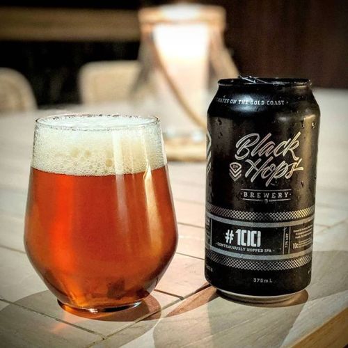 100 Hops Black Hops #100 Continuously Hopped IPA⠀