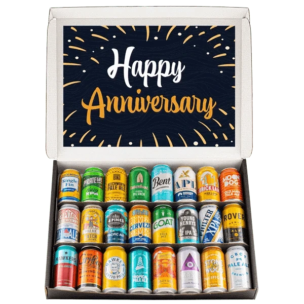 10 Year Anniversary 24 Beer Gift Pack 24 Pack Core Beer Cartel