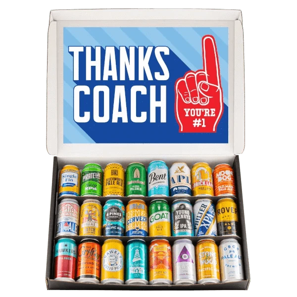 #1 Coach 24 Can Beer Box 24 Pack Core Beer Cartel
