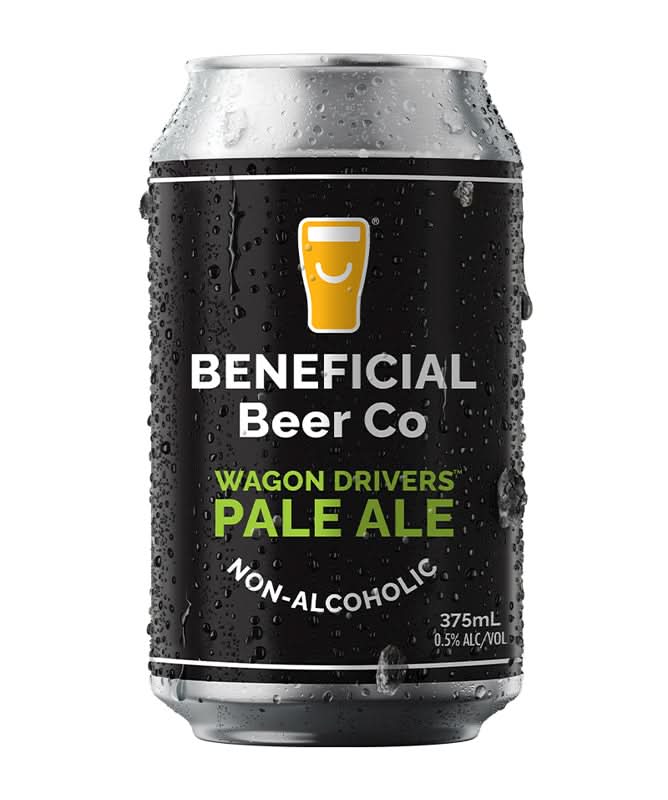 Shop Beneficial Beer Co Wagon Drivers Pale Ale - Simple at Sans Drinks  