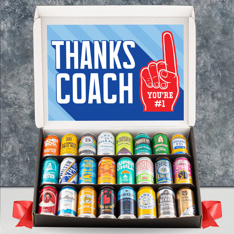 #1 Coach 24 Can Beer Box