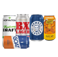 5 Can Beer Gift pack Dozen Brews Core Beer Cartel