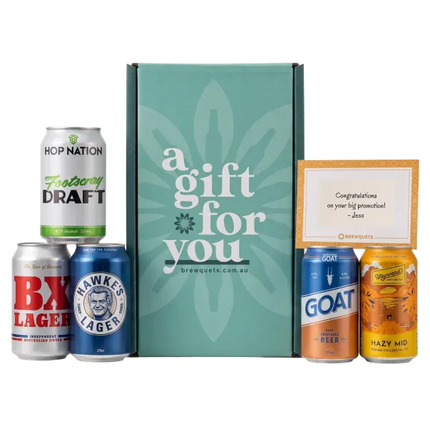 5 Can Beer Gift pack Dozen Brews Core Beer Cartel