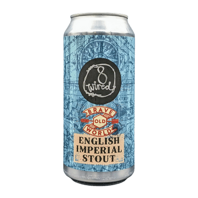 8 Wired Brave Old World English Imperial Stout 440ml Can Craft Beer 8 Wired Brewing