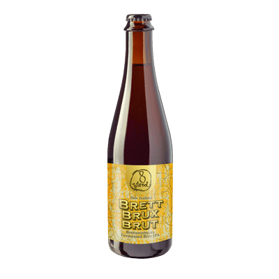 8 Wired Brett Brux Brut IPA Single Craft Beer 8 Wired Brewing