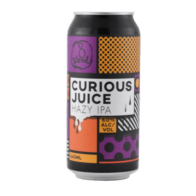 8 Wired Curious Juice Hazy IPA Single 8 Wired Brewing