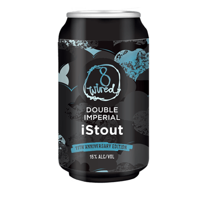 8 Wired Double Imperial iStout 11th Anniversary Edition Imperial Stout 330ml Can Craft Beer 8 Wired Brewing