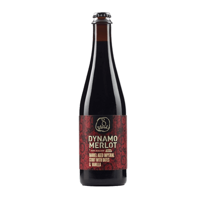 8 Wired Dynamo Merlot Barrel Aged Imperial Stout Craft Beer 8 Wired Brewing