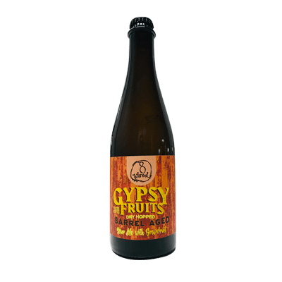 8 Wired Gypsy Fruit Grapefruit Sour Ale Single Craft Beer 8 Wired Brewing