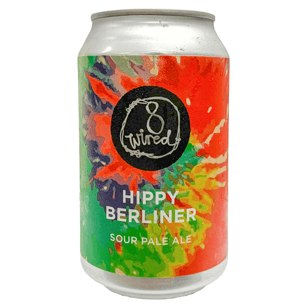8 Wired Hippy Berliner Sour 330ml Can Craft Beer 8 Wired Brewing