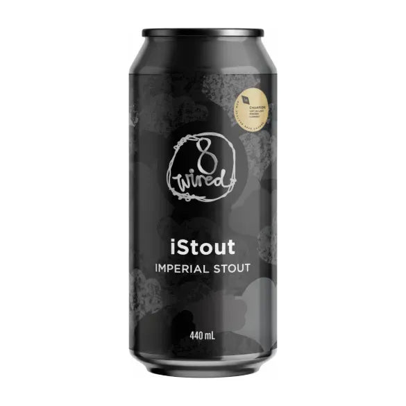 8 Wired IStout Imperial Stout 440ml Can Craft Beer 8 Wired Brewing